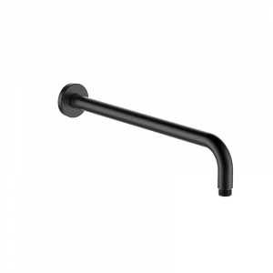 Bekken Corfu Overhead Shower Arm 400mm Black