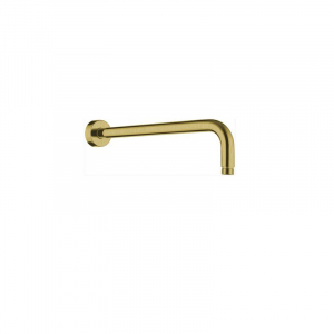 Bekken Corfu Overhead Shower Arm 400mm Brushed Gold