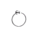 Bekken Kos Towel Ring Chrome