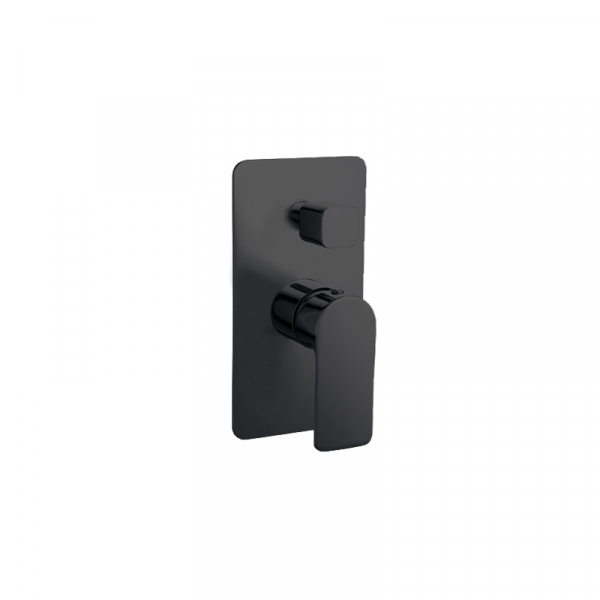 Bekken Symi Shower Diverter Mixer Black